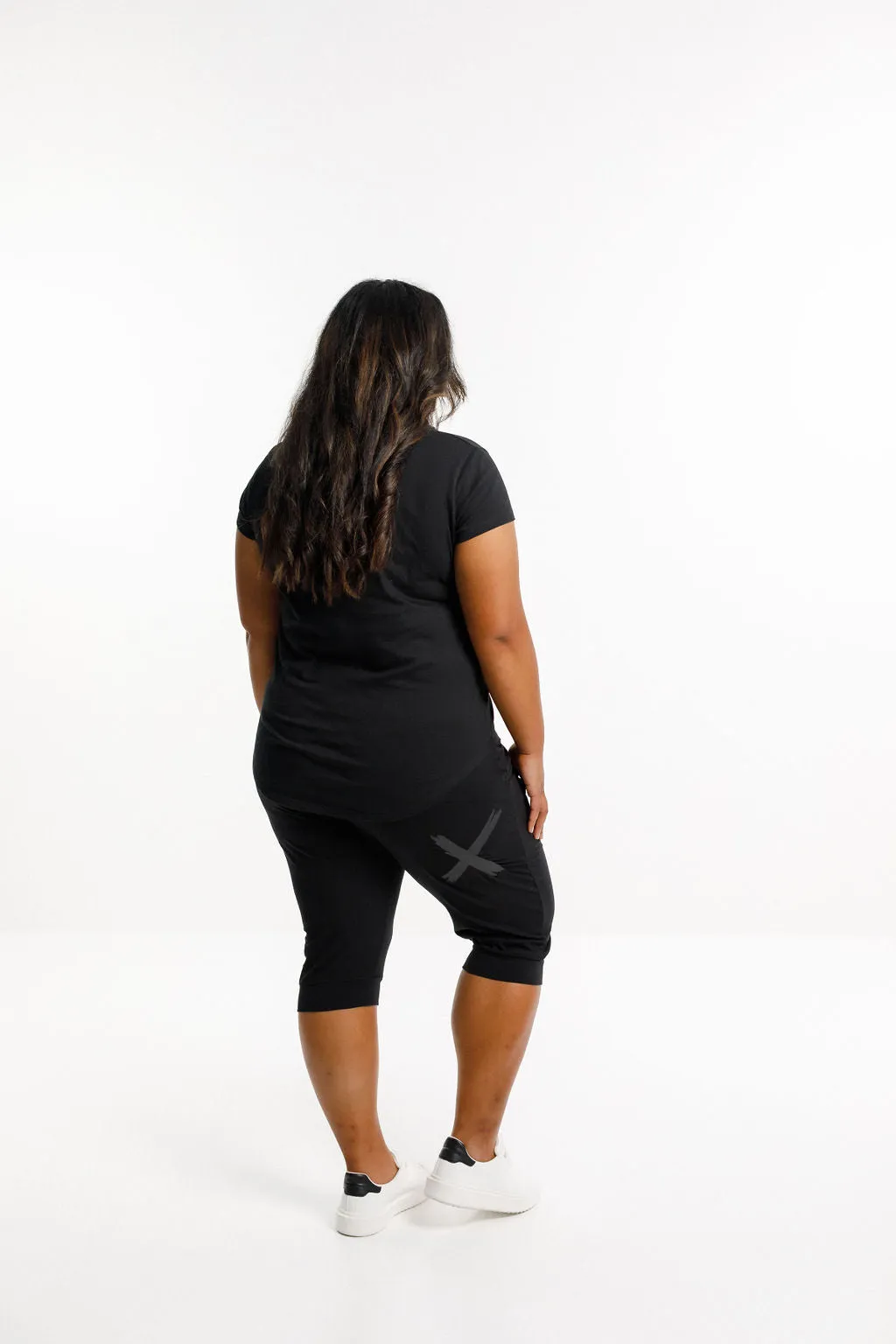 3/4 Apartment Pants - BLACK X