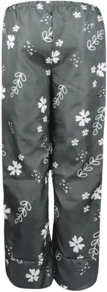 4X Yoga Pant Linen Pants Women Pants Casual Cropped Baggy Trousers Elastic Waisted Yoga Comfy Loose
