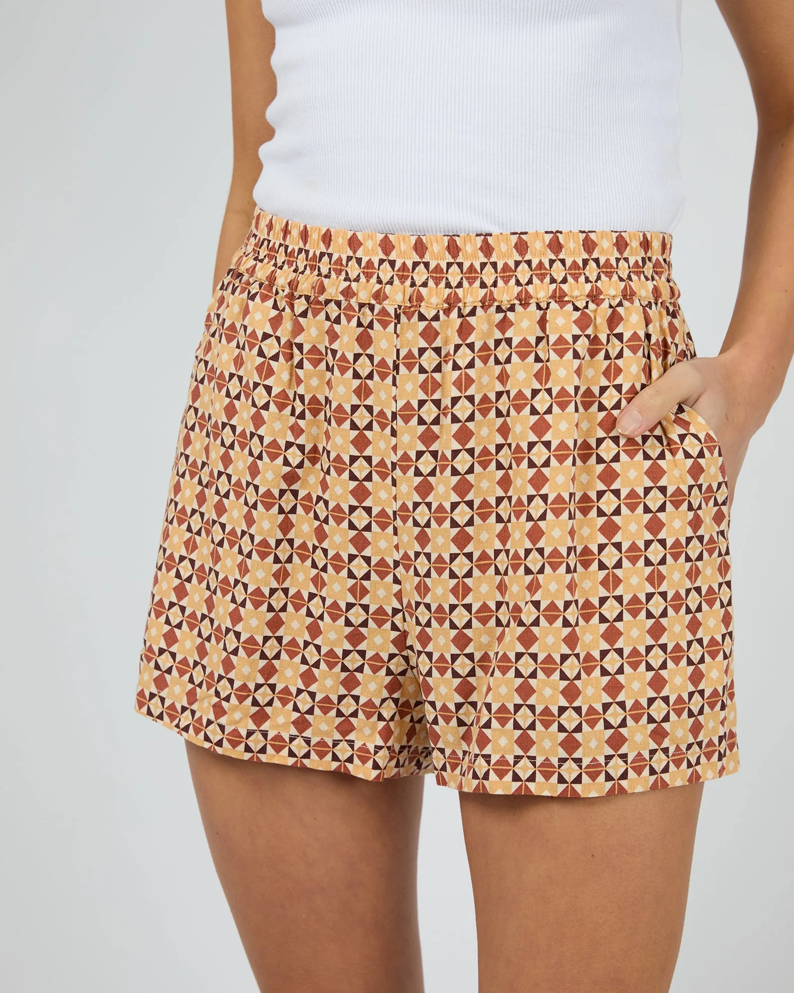 Belize Print Short