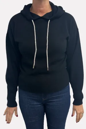 Brodie Cashmere Glitz Smiley Hoodie *FINAL SALE*