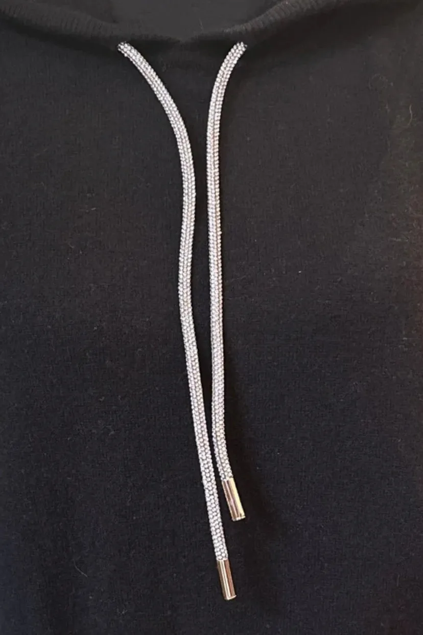 Brodie Cashmere Glitz Smiley Hoodie *FINAL SALE*