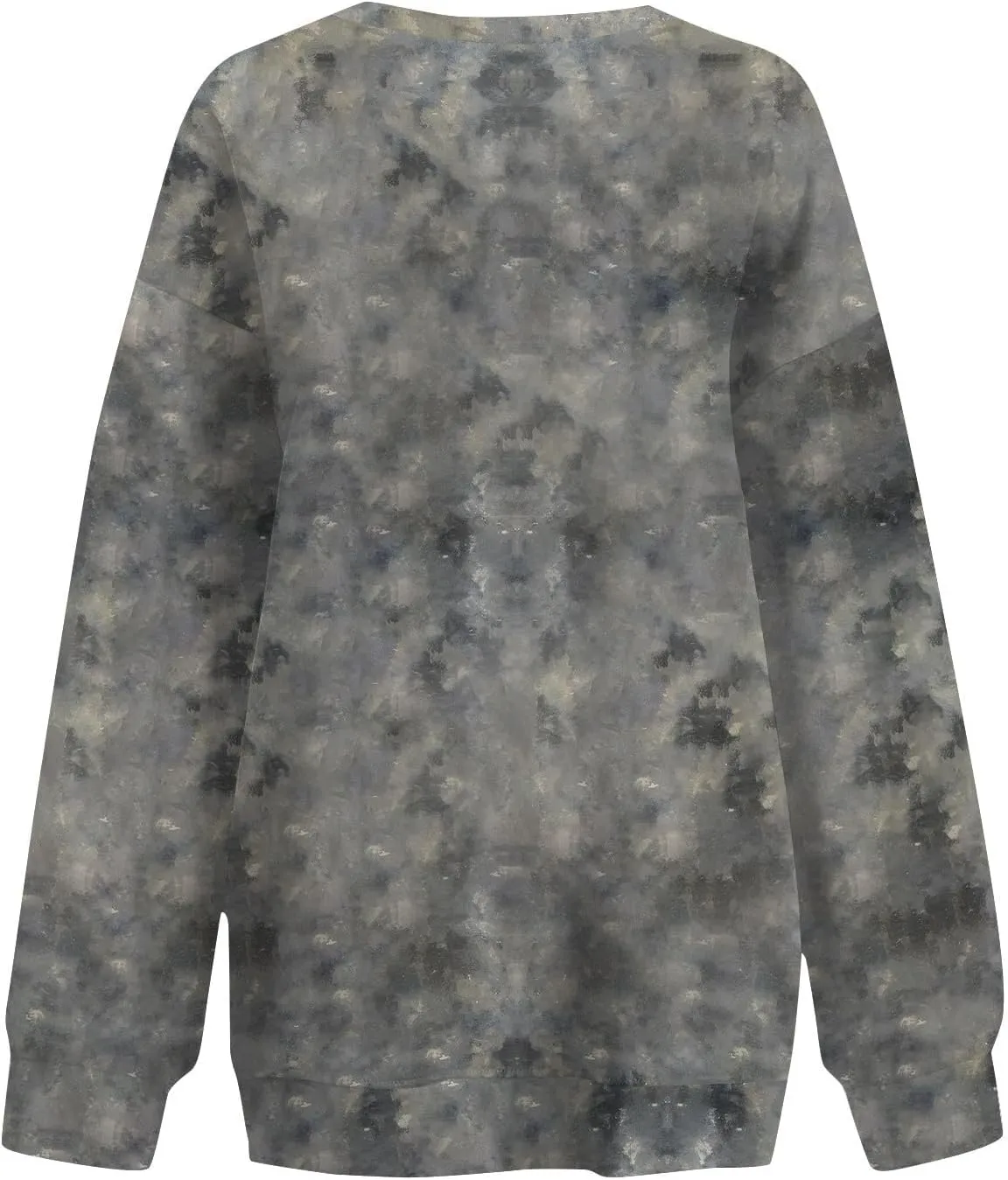 Camo Sweatshirt for Women Oversized Long Sleeve Crewneck Pullover Tops Casual Loose Fit Blouse Fashion Outdoor Clothes