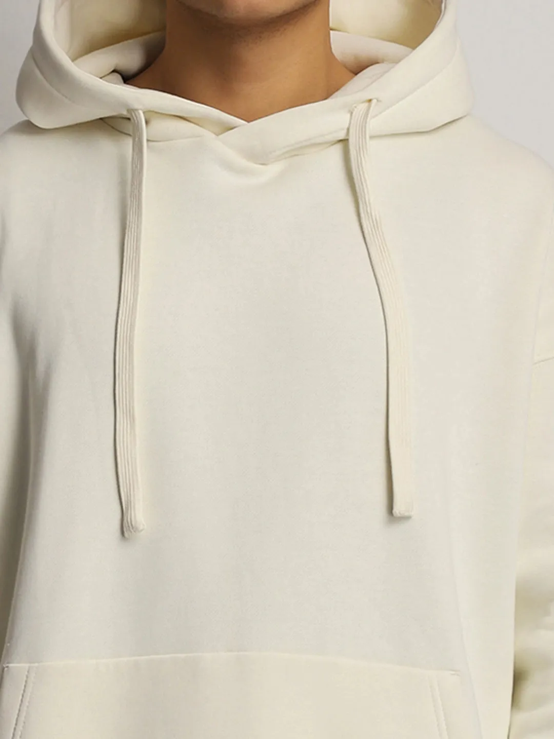 Cavendish Comfort Off White Oversized Hoodie