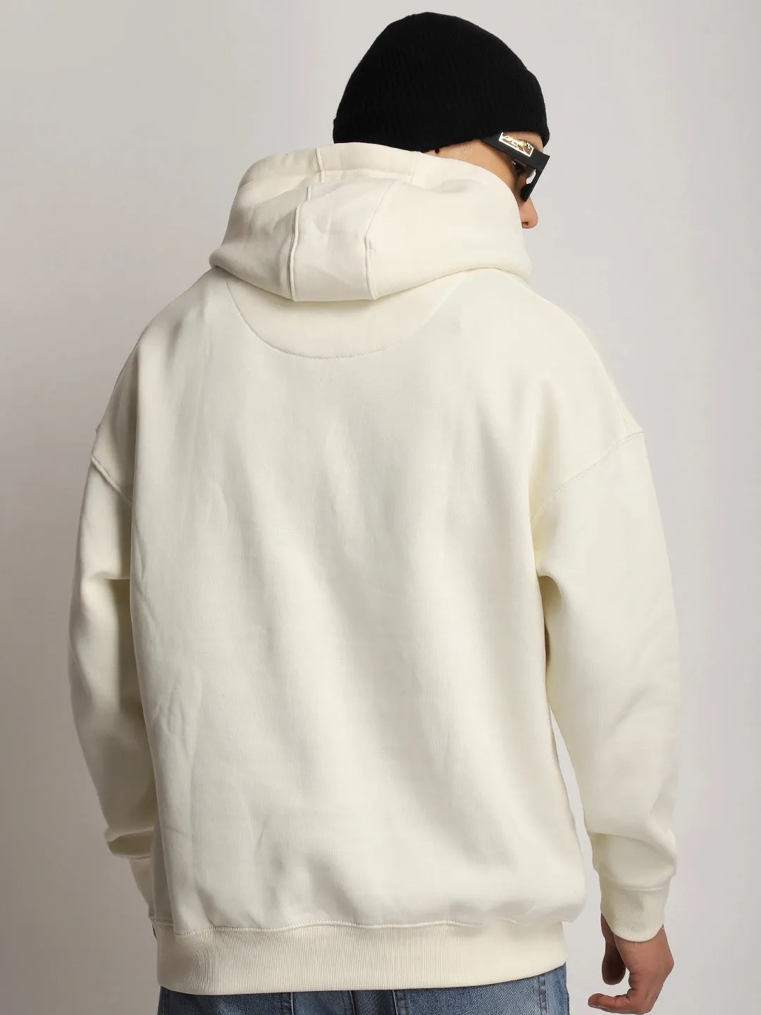 Cavendish Comfort Off White Oversized Hoodie