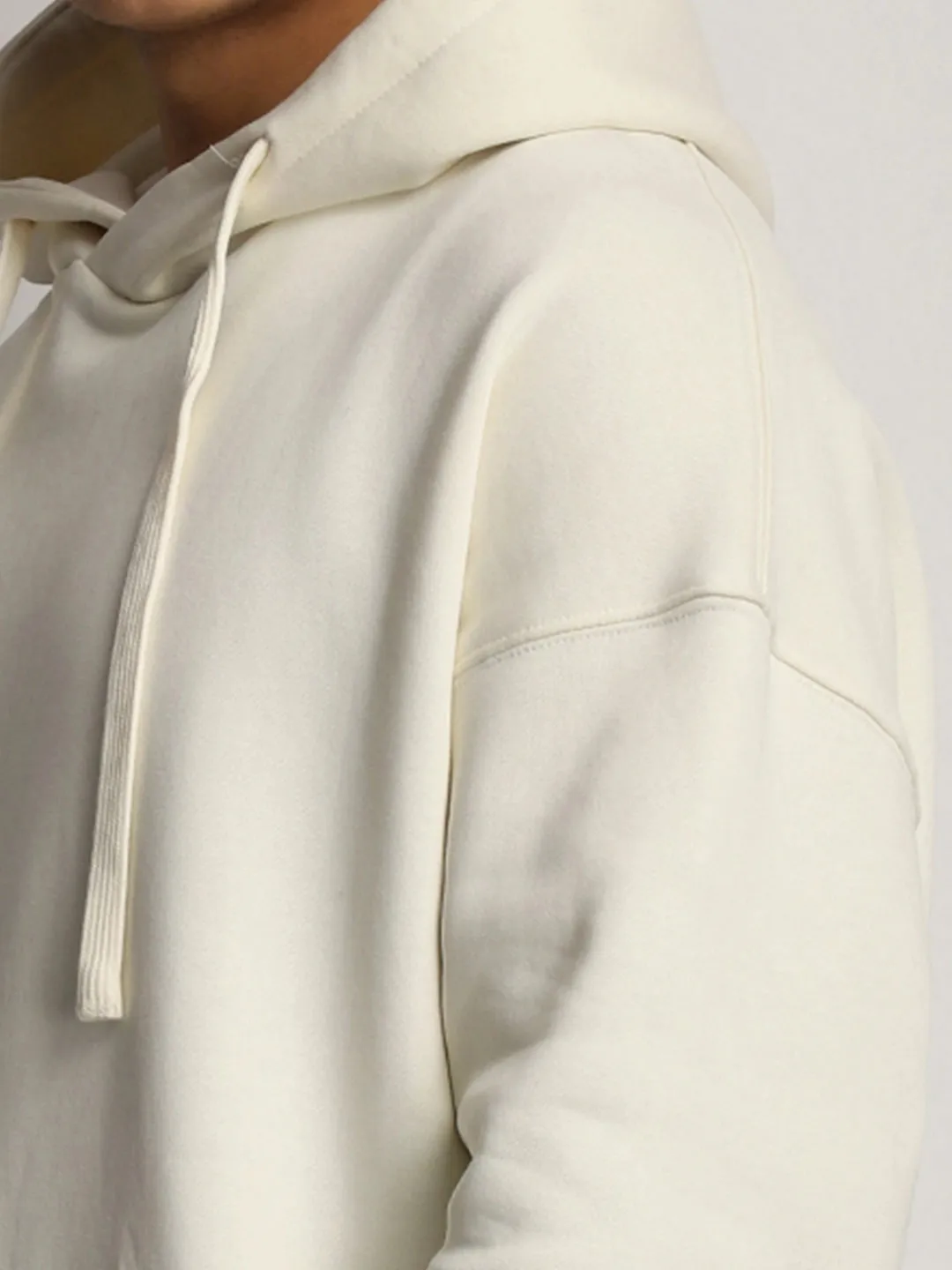 Cavendish Comfort Off White Oversized Hoodie
