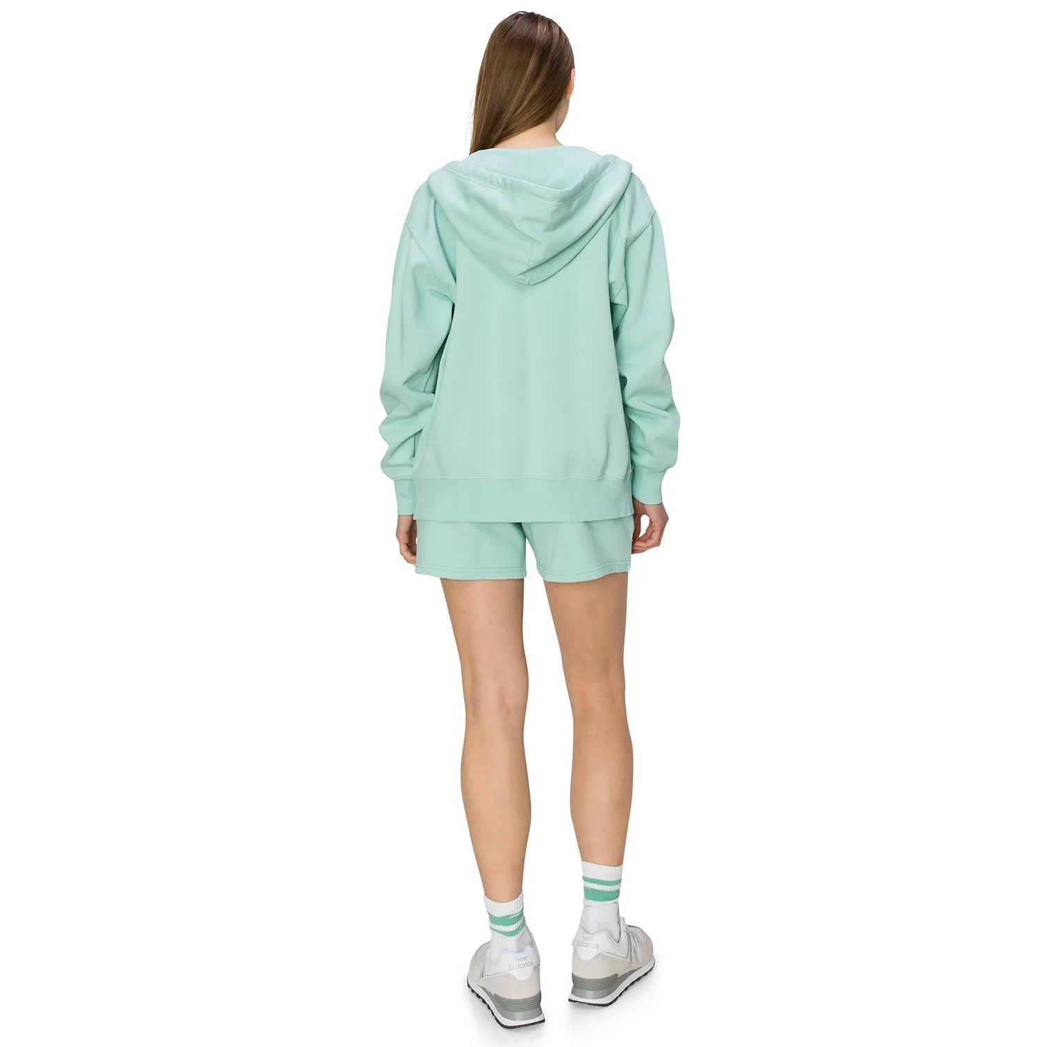 Cloud Fleece Zip Up Hoodie - Adriatic Blue