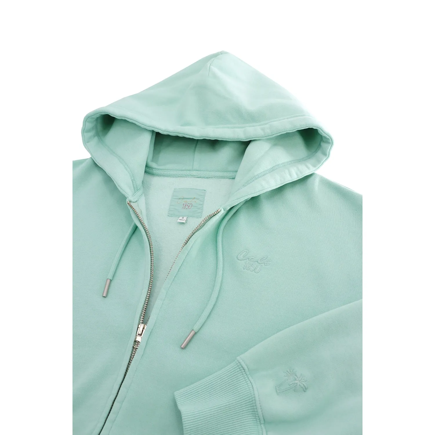 Cloud Fleece Zip Up Hoodie - Adriatic Blue