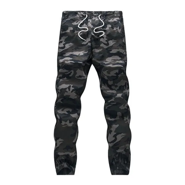 Cotton Mens Jogger Autumn Pencil Harem Pants Men Camouflage Military Pants Loose Comfortable Cargo Trousers