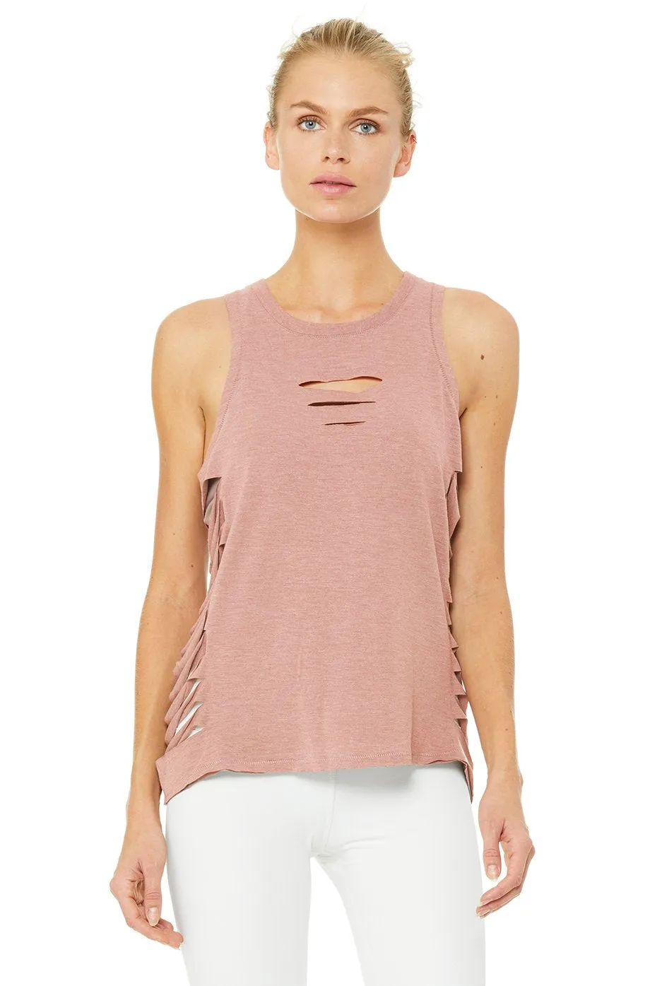 Cut It Out Long Tank
