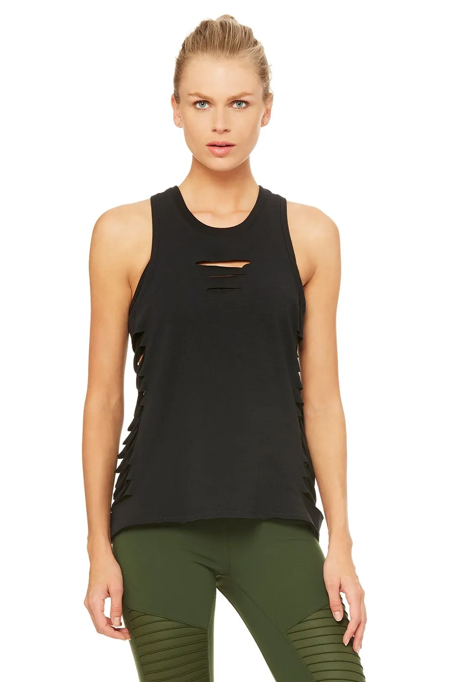 Cut It Out Long Tank