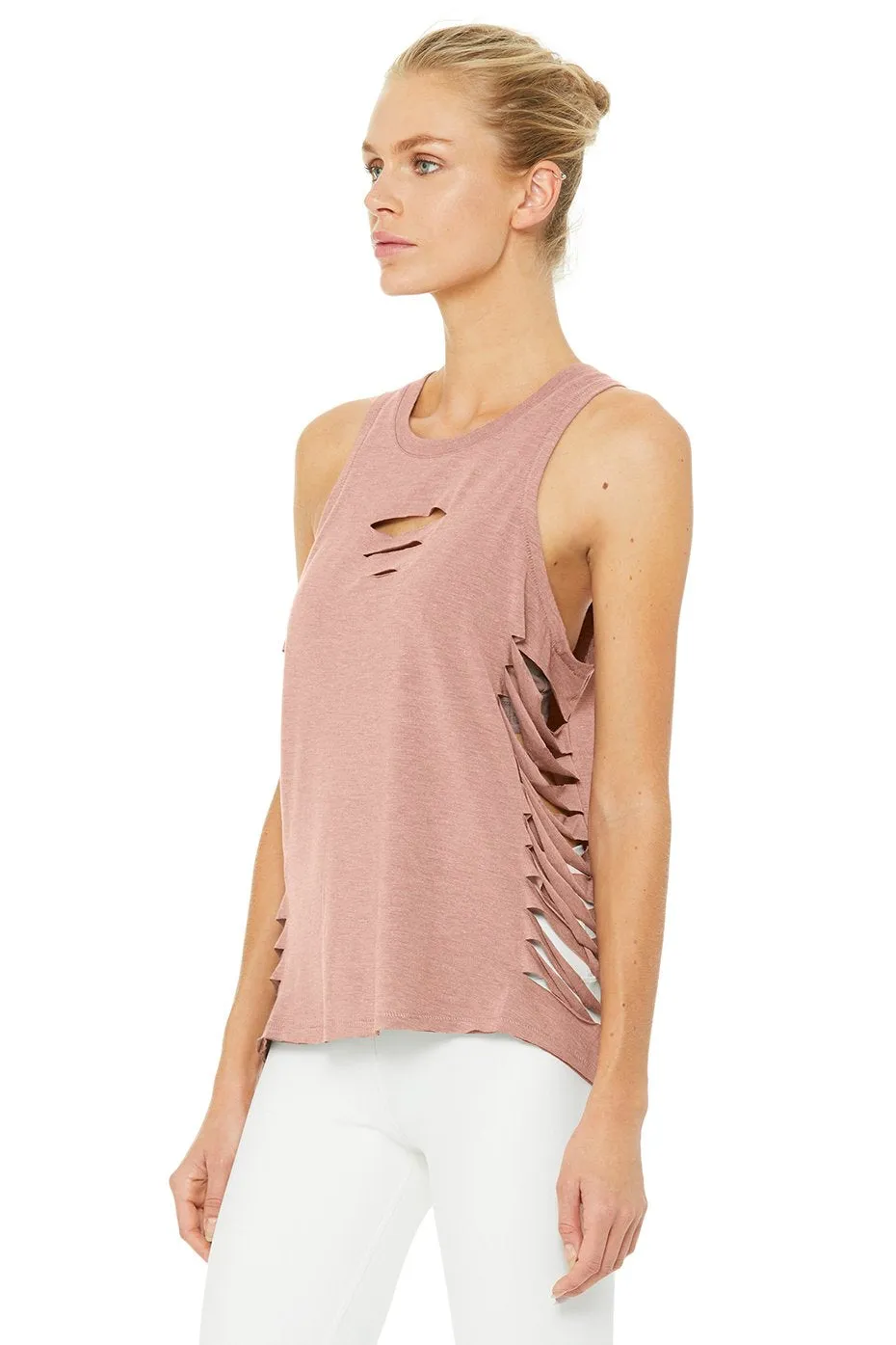 Cut It Out Long Tank