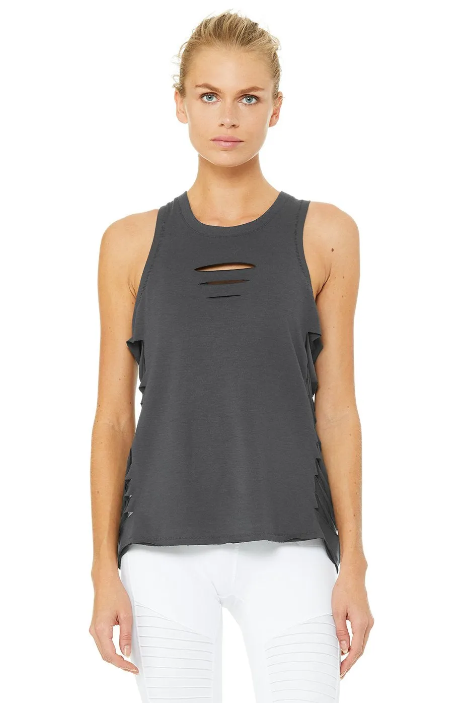 Cut It Out Long Tank