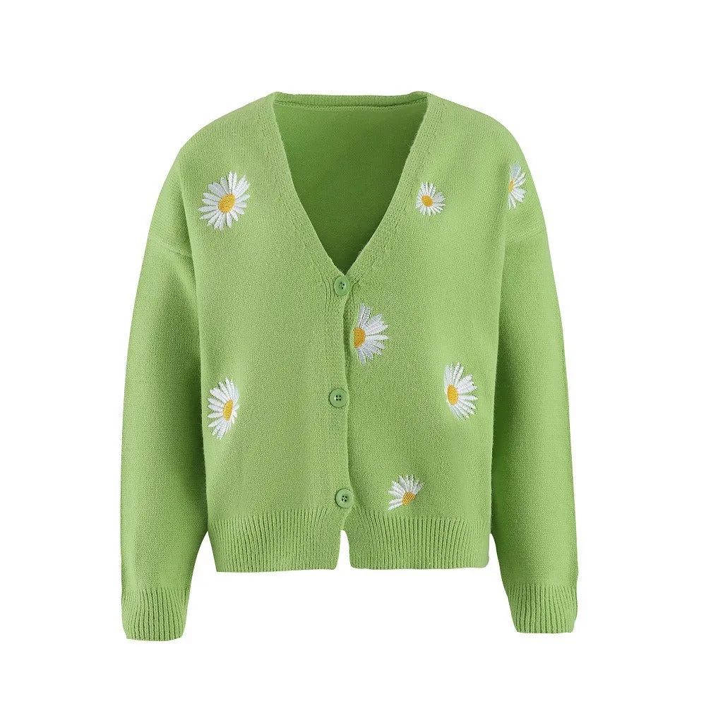 Daena - Fresh Floral Cardigan