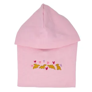 Dino Nuggets & Hearts Embroidered Kids Hoodie