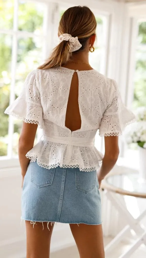 DressBetty - Women's Lace Sexy V-neck T-shirt