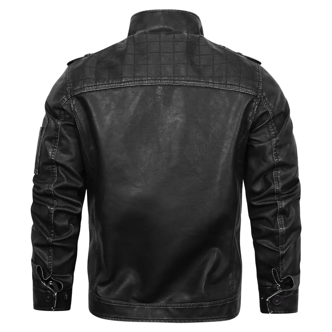 Edward | Engineered Leather Jacket
