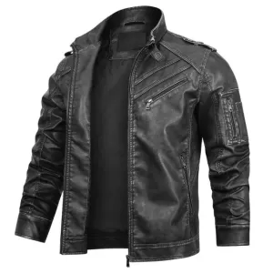 Edward | Engineered Leather Jacket