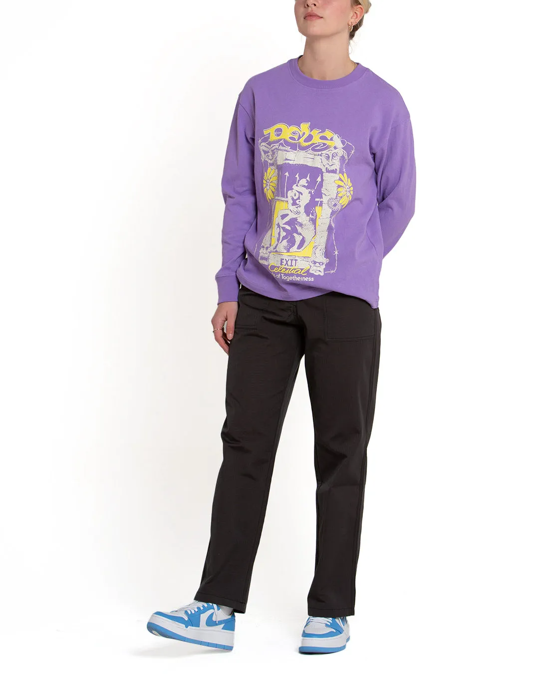 Embrace Long Sleeve Tee - Bougainvillea