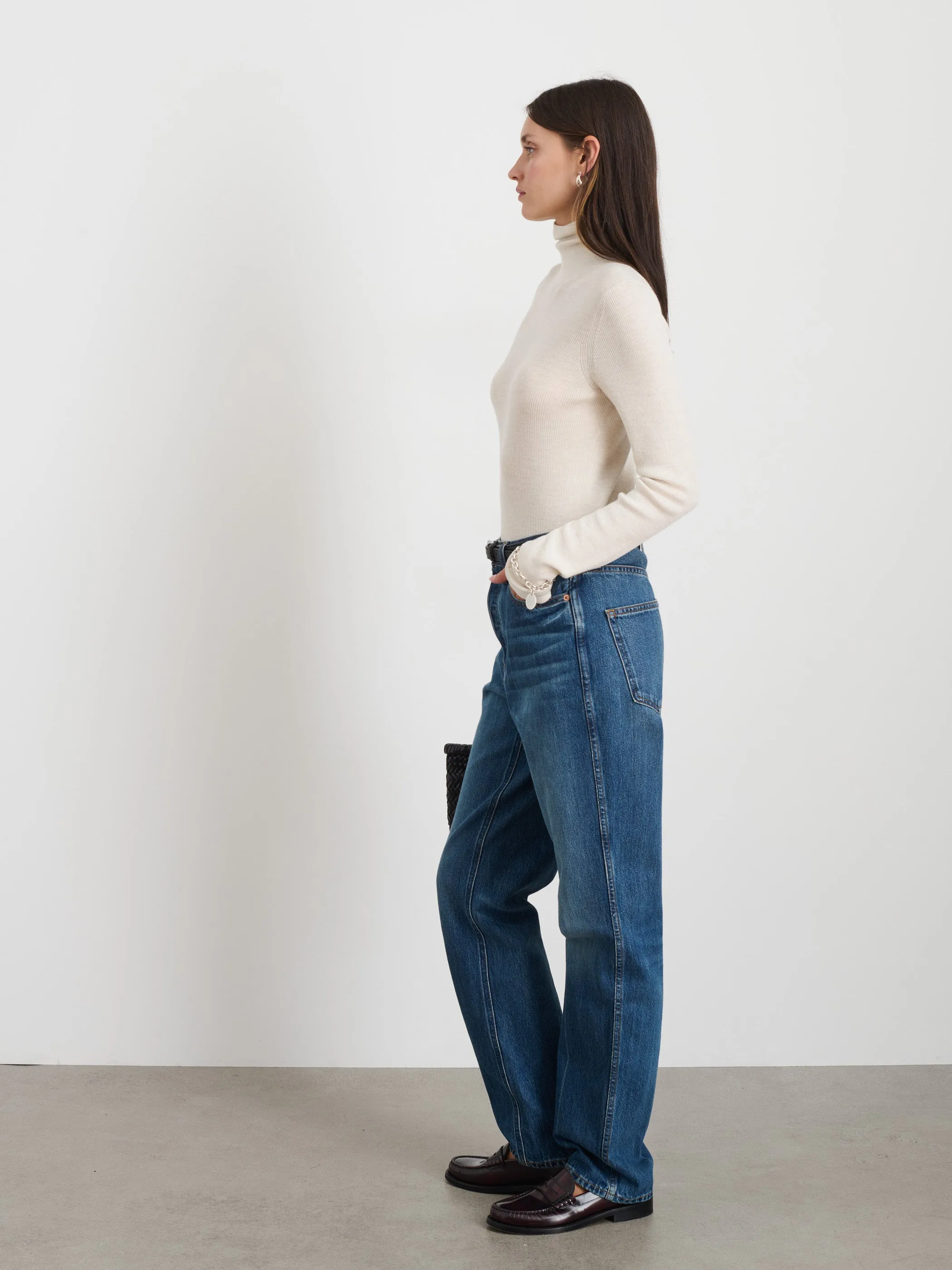 Emmaline Turtleneck in Merino Wool