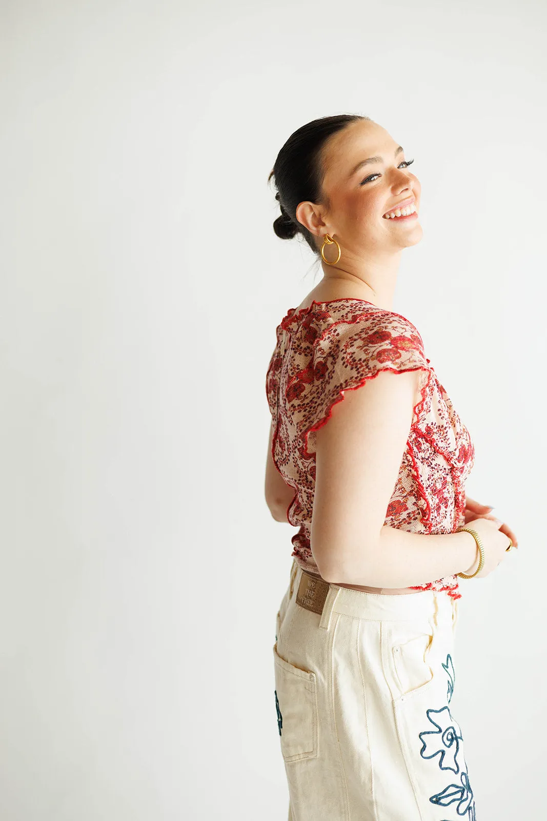 Free People - Oh My Baby Tee
