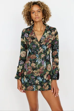 Fynn Floral Blazer Dress