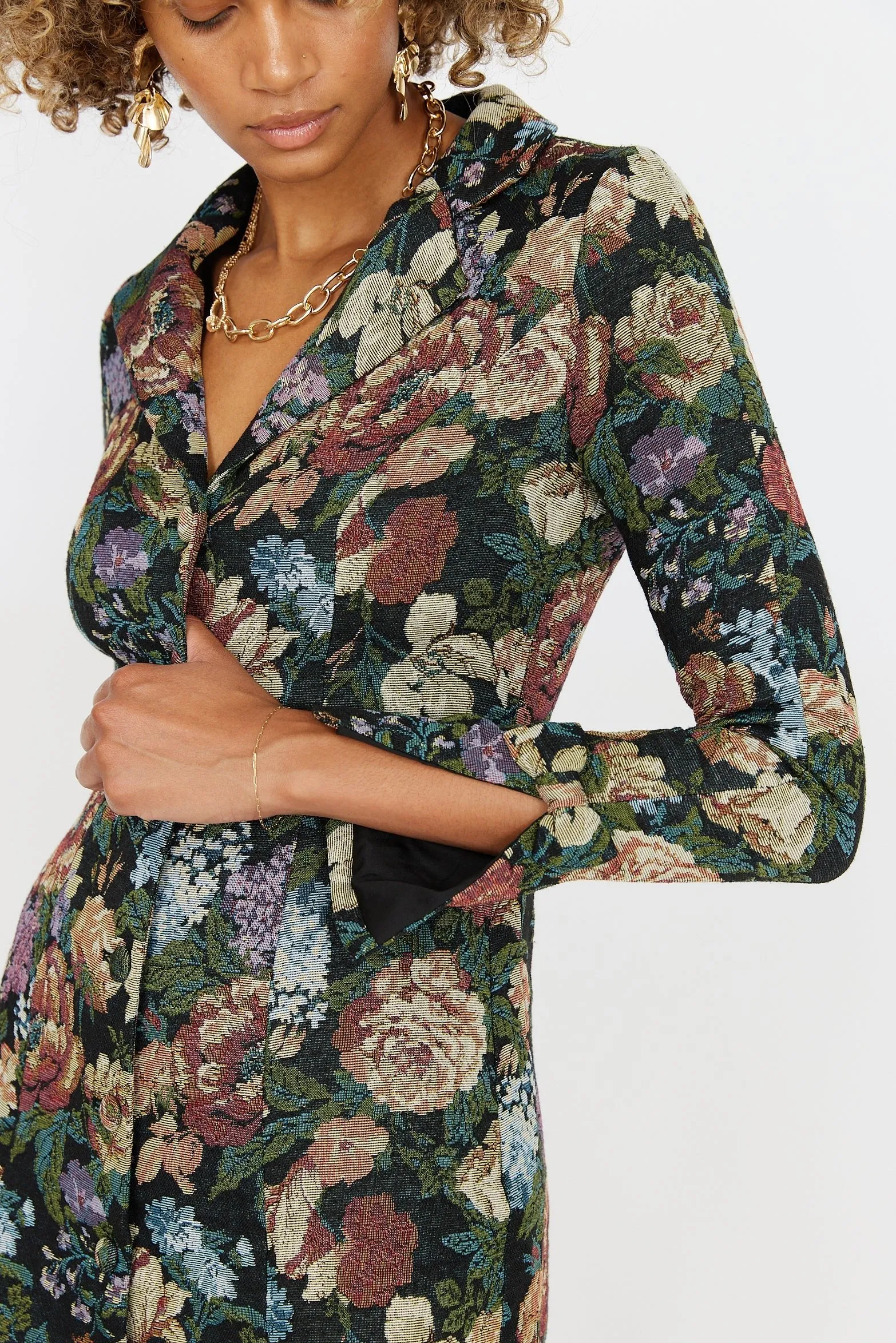 Fynn Floral Blazer Dress