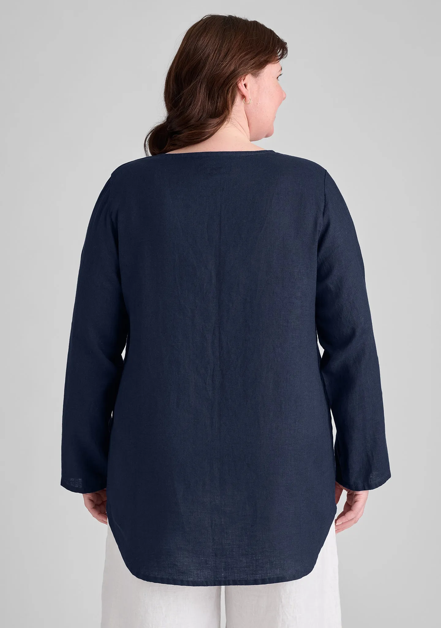Gotcha Blouse - Linen Cardigan