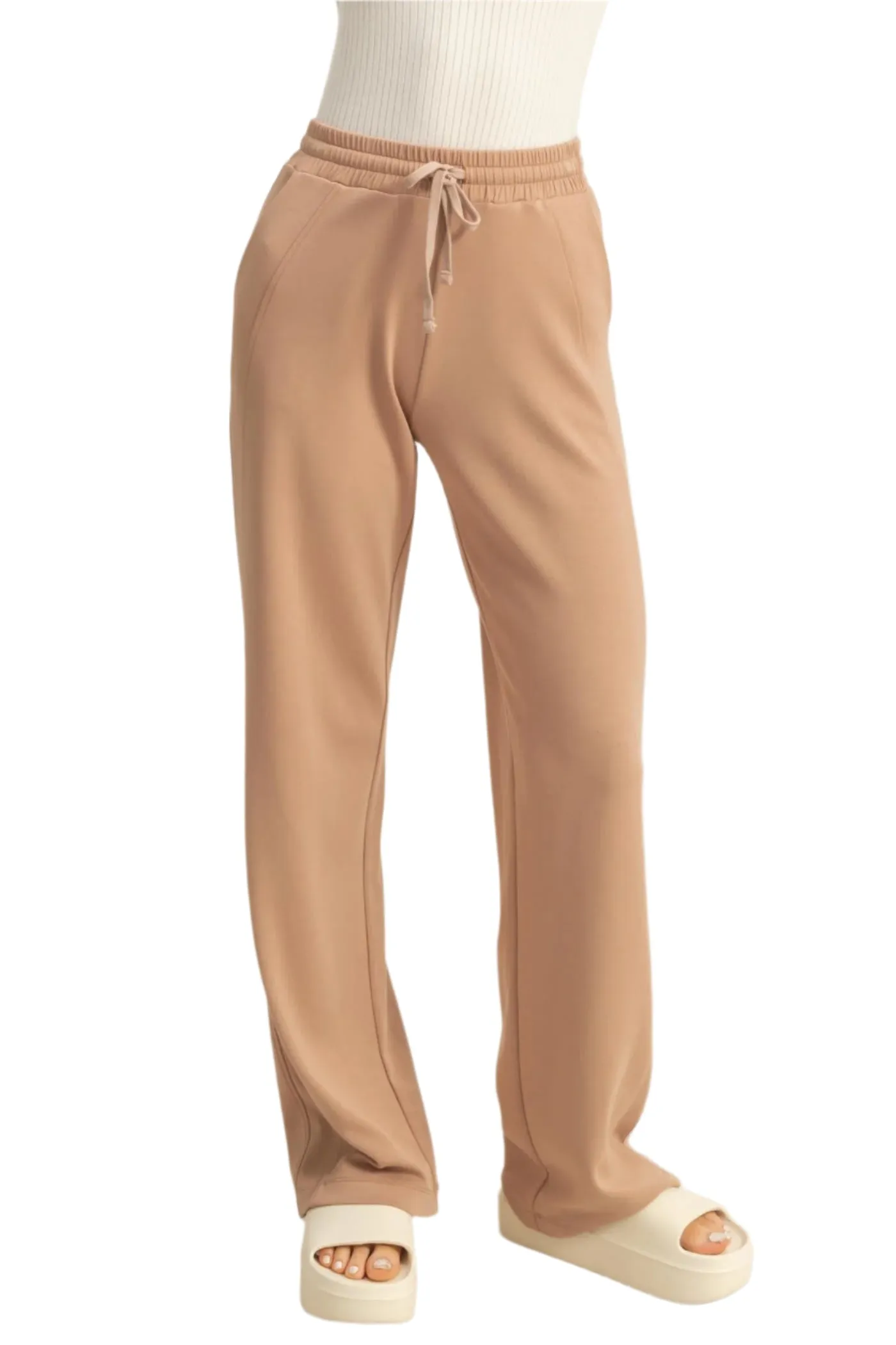 Grace High Waisted Drawstring Pants