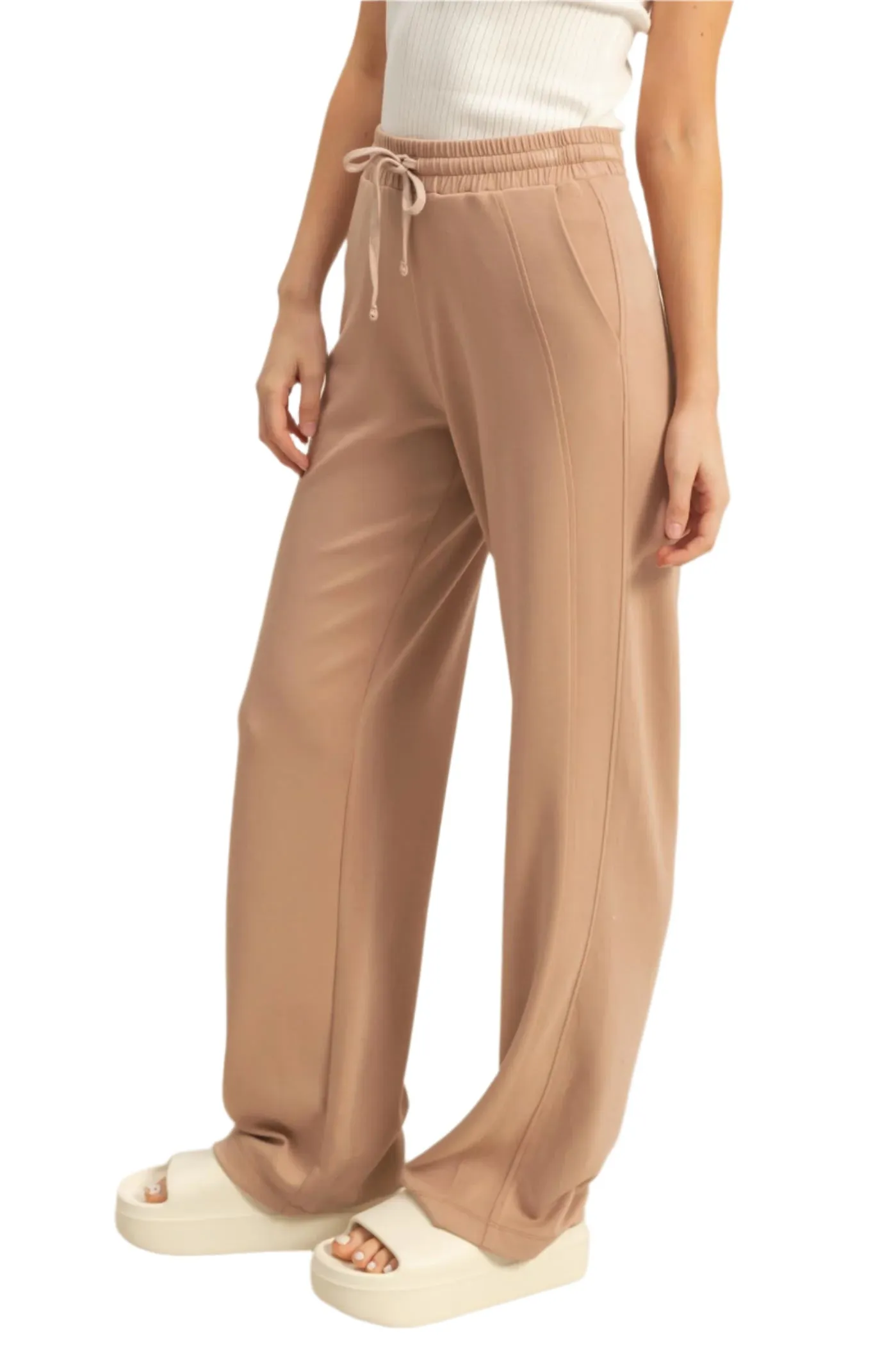 Grace High Waisted Drawstring Pants