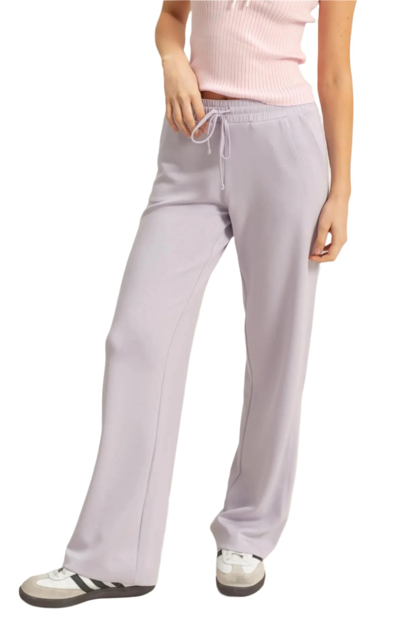 Grace High Waisted Drawstring Pants