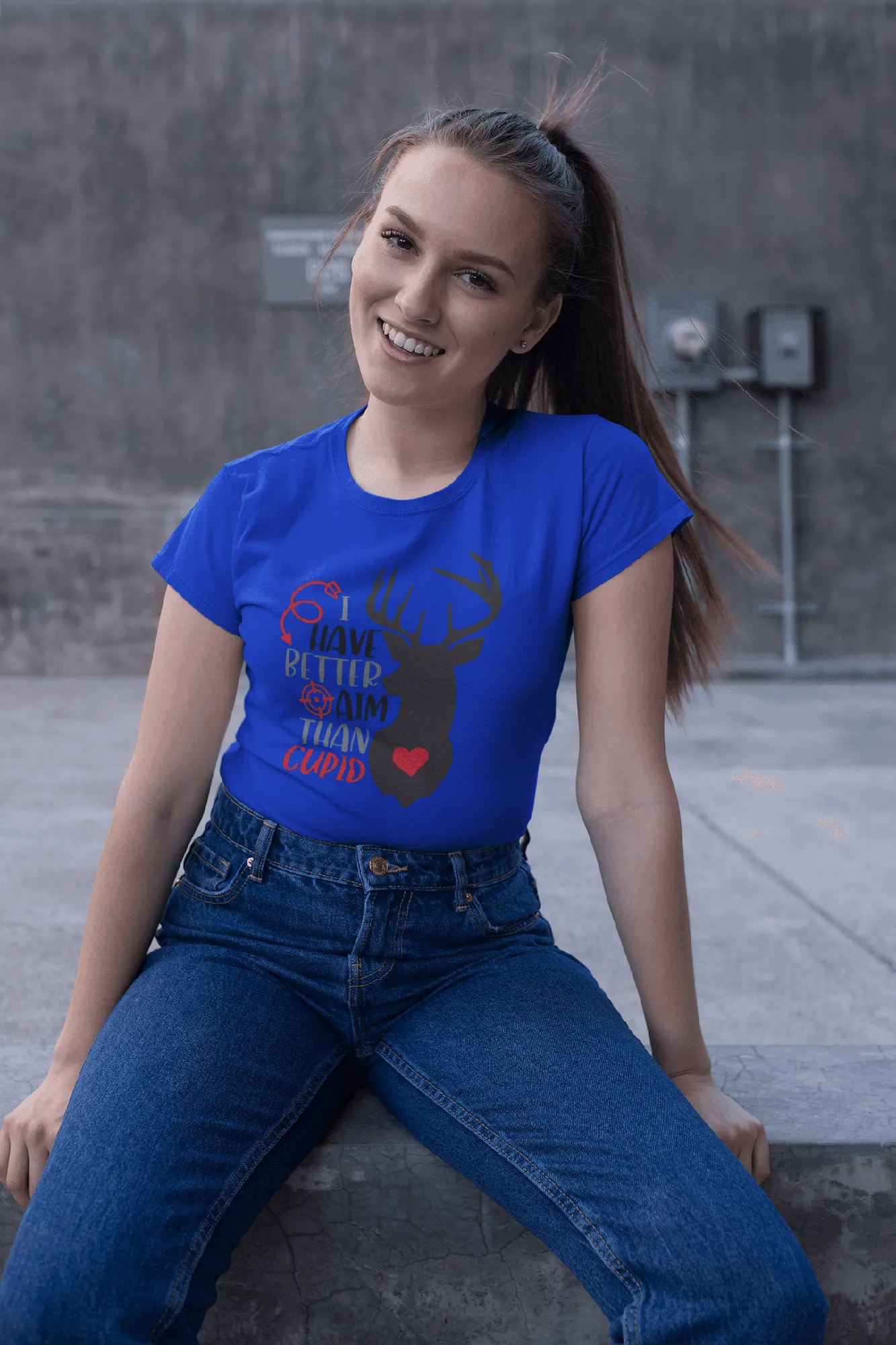 I HAVE BETTER AIM THAN CUPID T-shirt