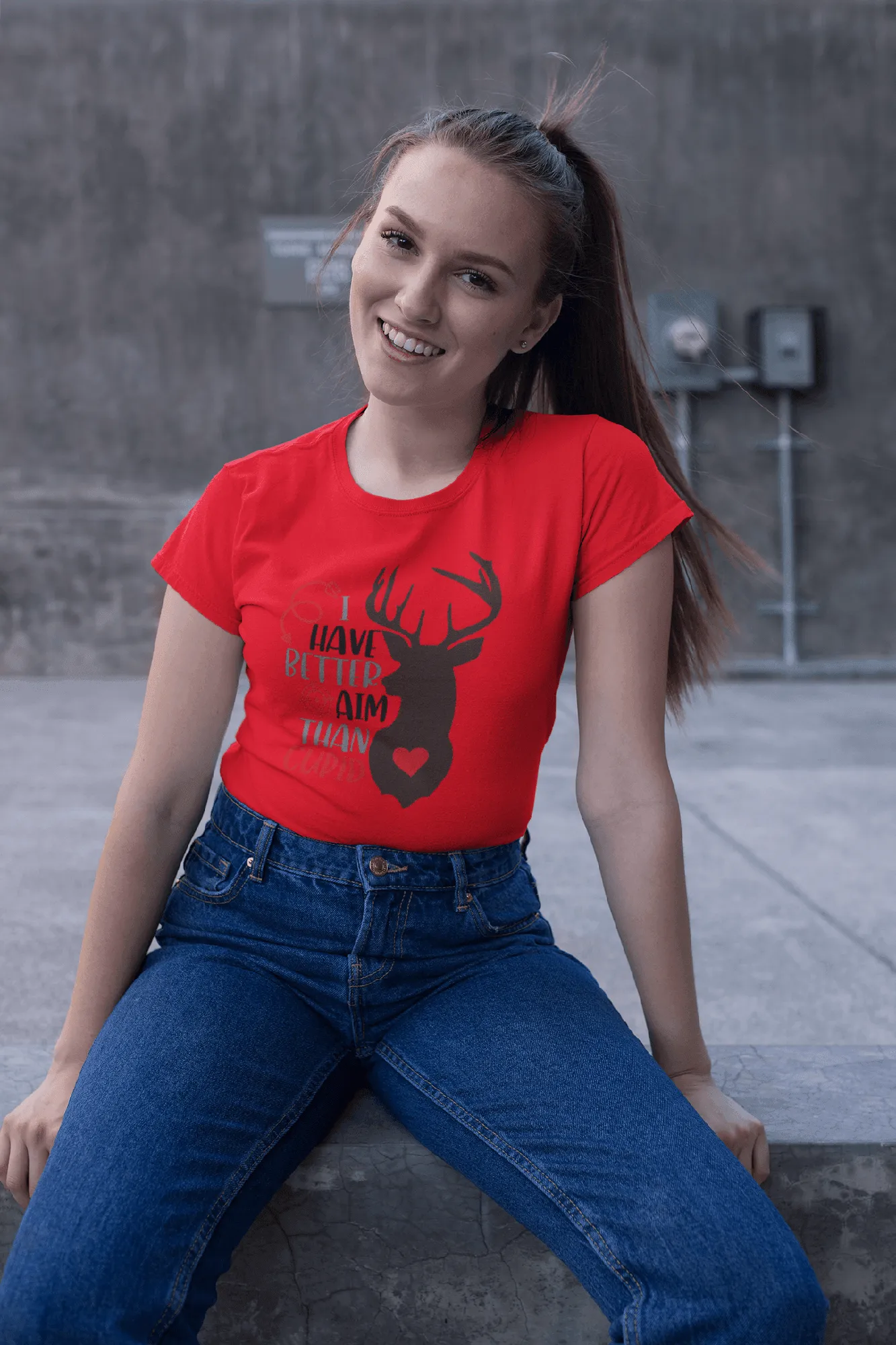 I HAVE BETTER AIM THAN CUPID T-shirt