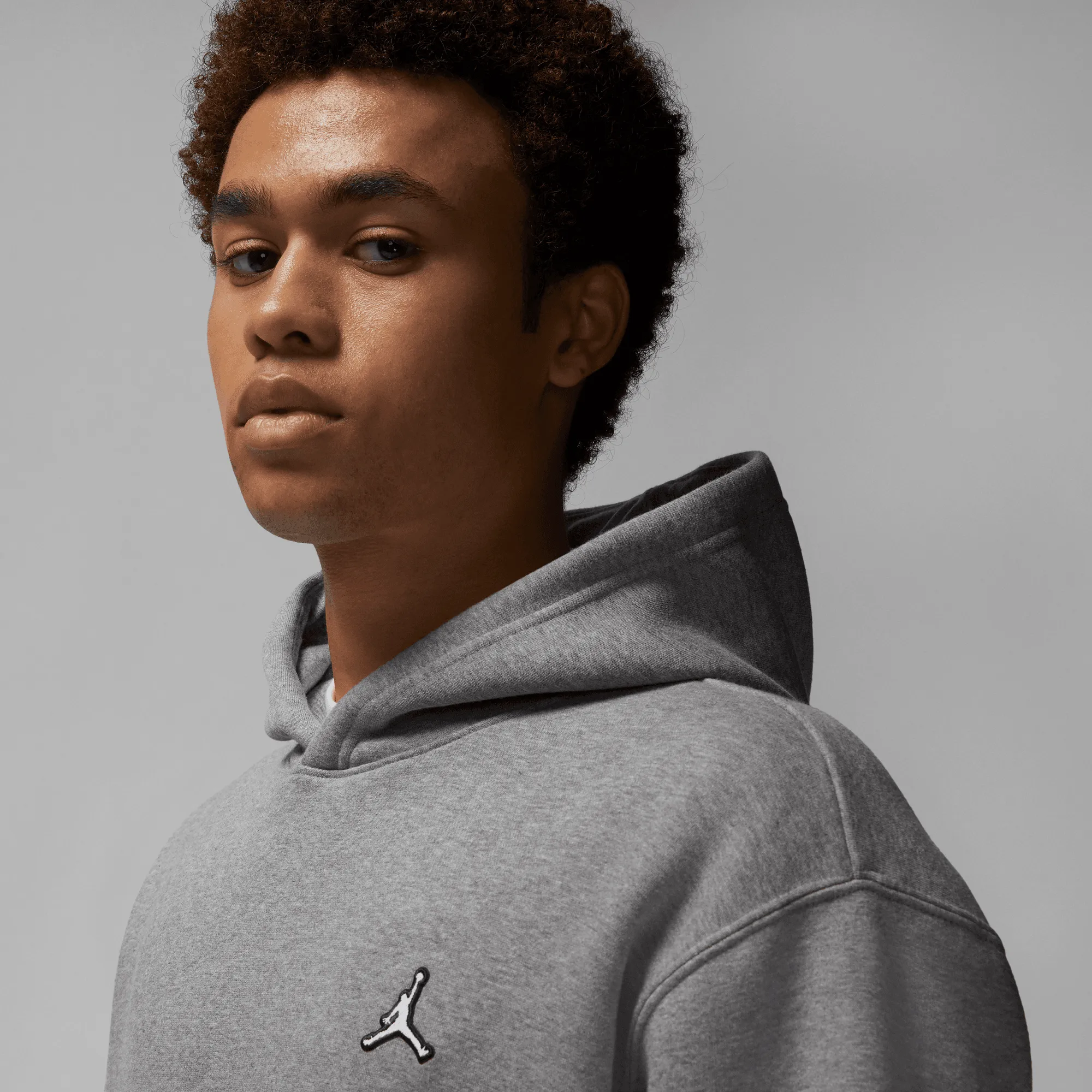 JORDAN ESSENTIAL HOODIE "GREY"