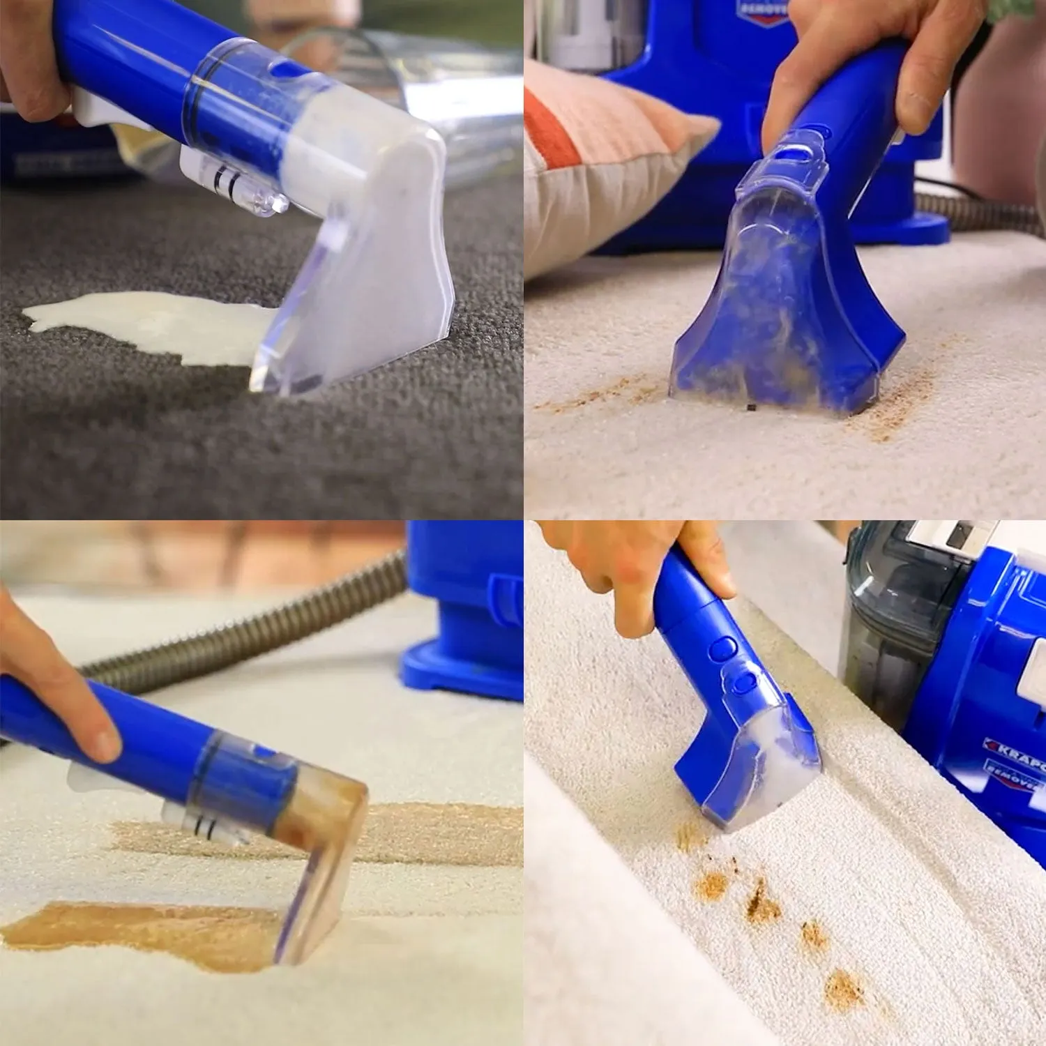 KRAPOF® Spot & Stain Portable Remover for Tough Cleaning Challenges   BONUS Cleaning Solution