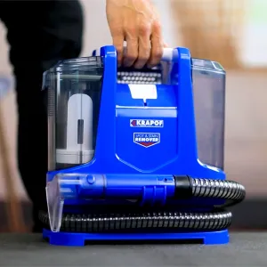 KRAPOF® Spot & Stain Portable Remover for Tough Cleaning Challenges   BONUS Cleaning Solution