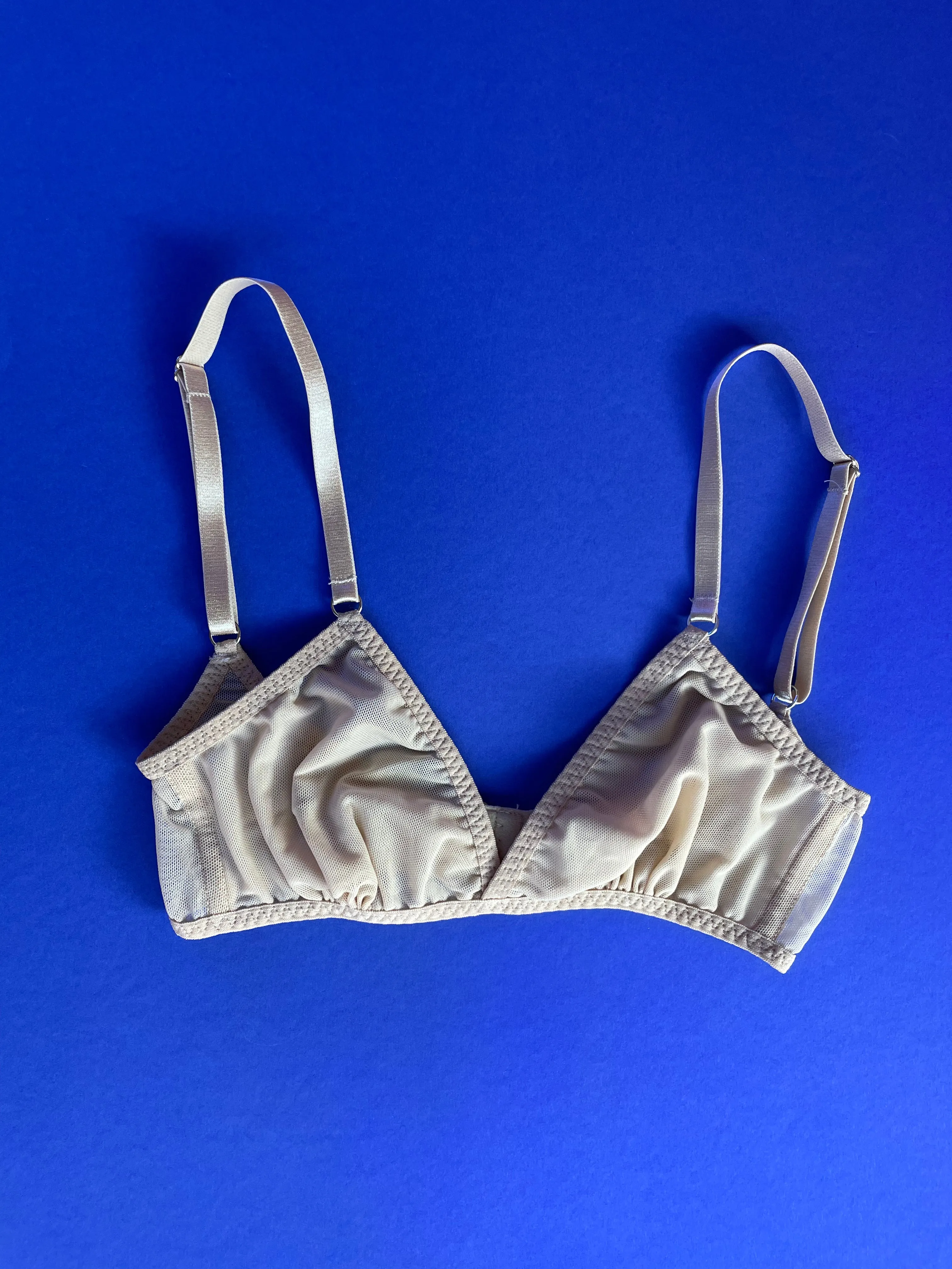 Kye Intimates: Daily Mesh Triangle Bra - Ecru