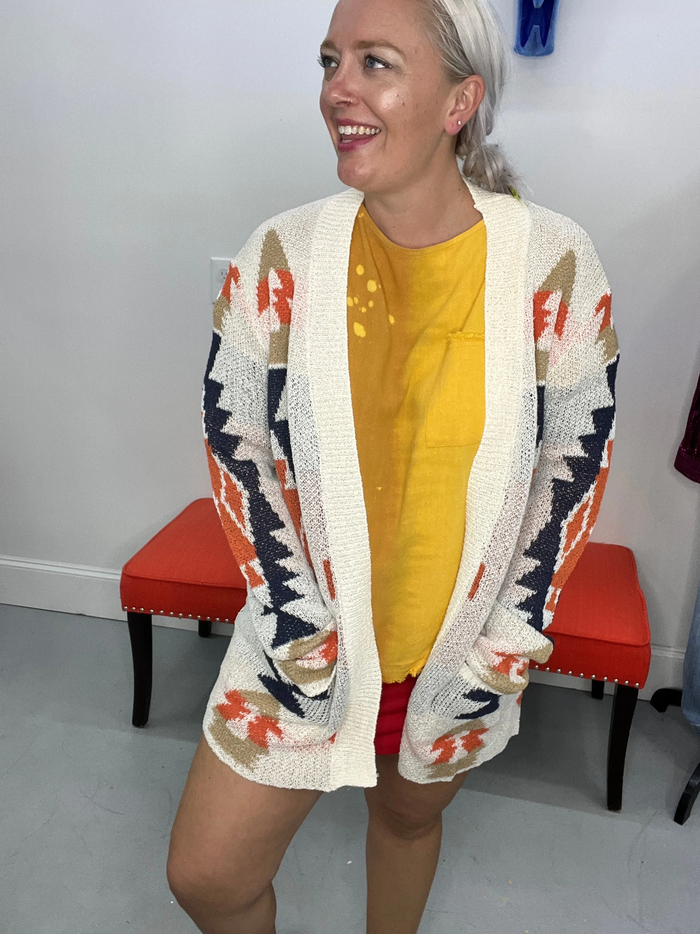 Last Call Htown Aztec Dream Cardigan