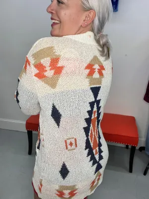 Last Call Htown Aztec Dream Cardigan