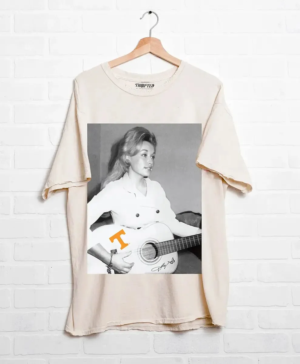 LivyLu Dolly Parton Tennessee Tattoo Guitar Tee