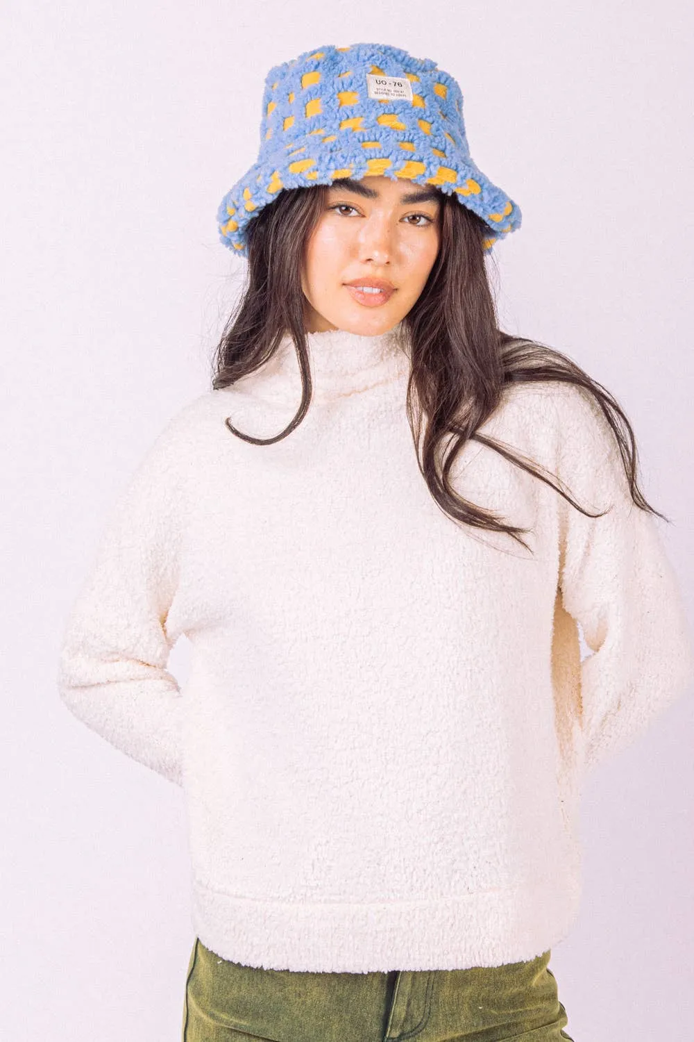 LONG SLEEVE SUPER SOFT MOCK NECK TOP