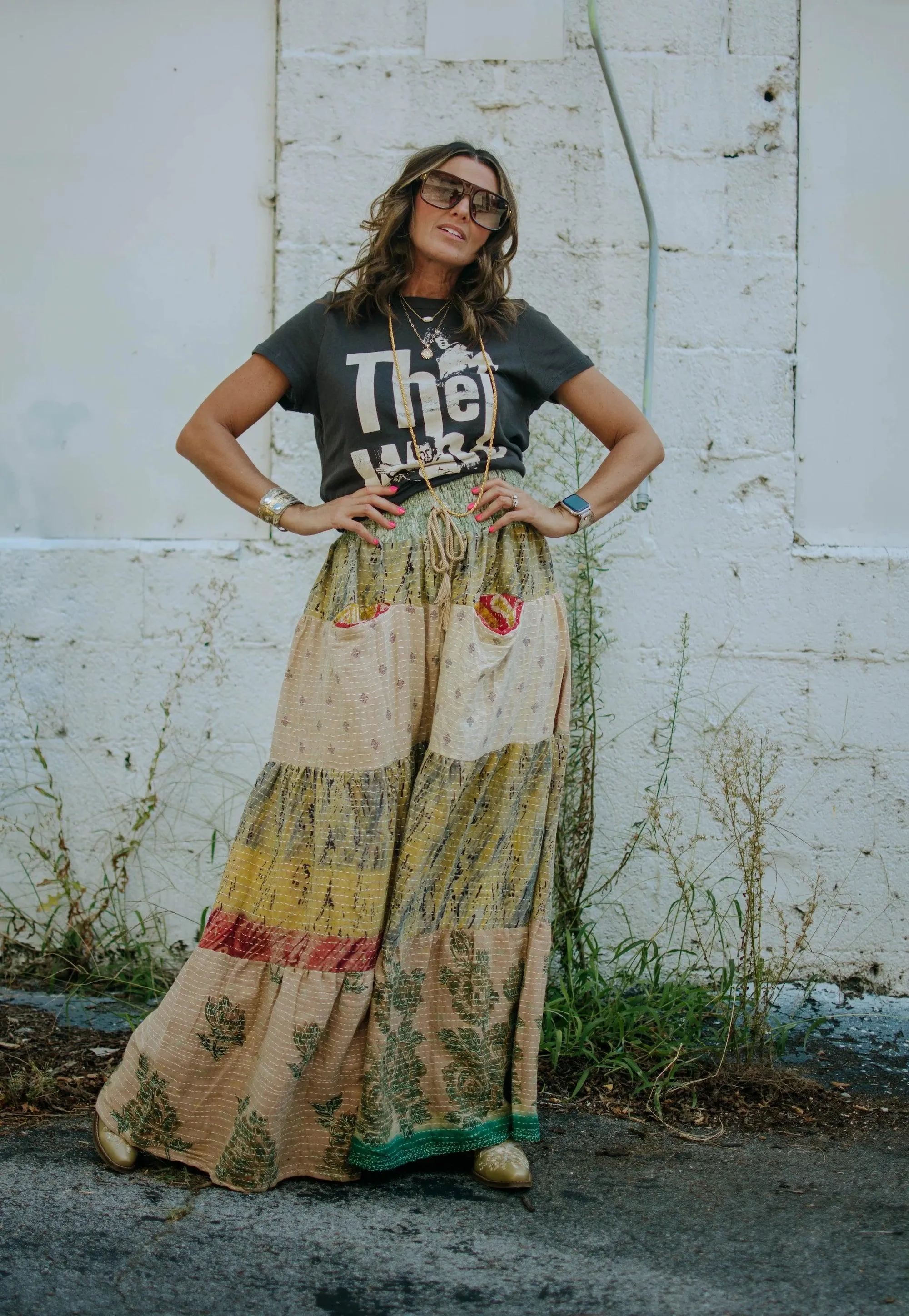 Lotus Wide Leg Pants #70 by Kantha Bae