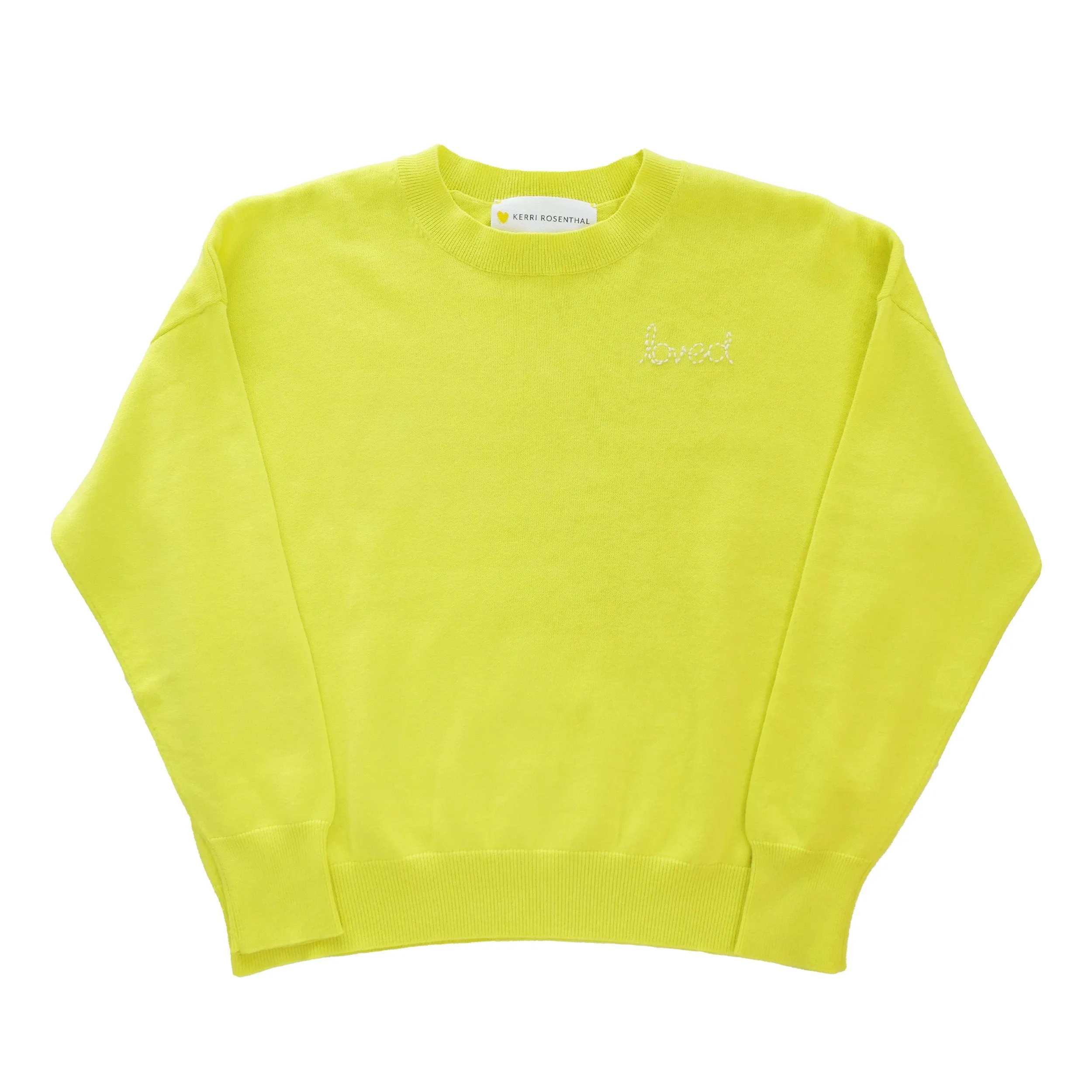 Loved Cotton Cashmere Boyfriend Sweater