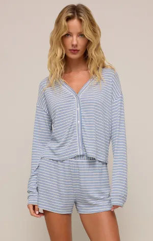 Mara Stripe Modal Cardigan