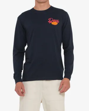 Marigold Long Sleeve Tee - Navy