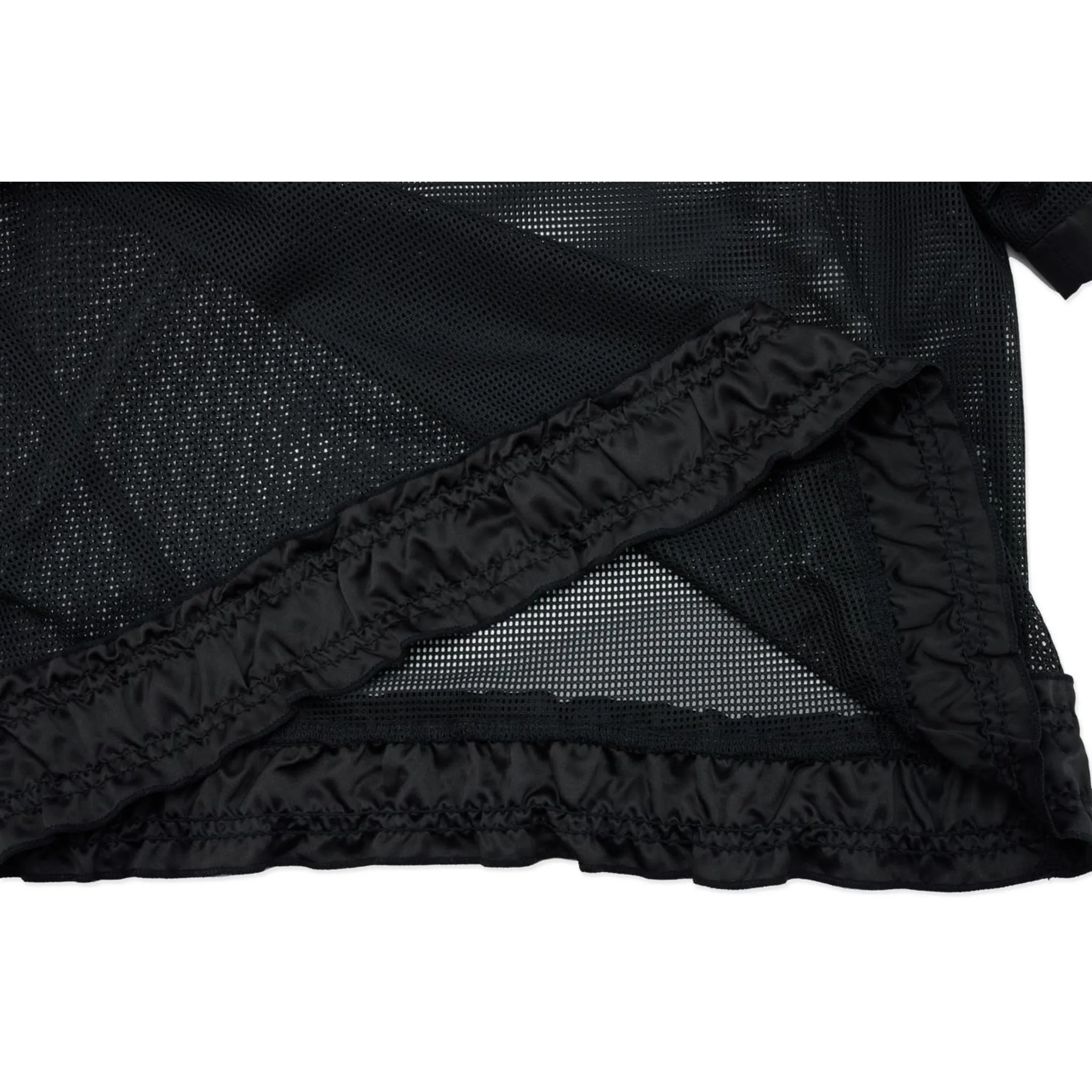 MESH CROP SHORT SLEEVE SET