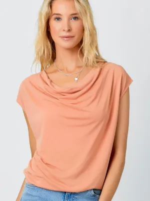 Modal Cowl Neck [CORAL-60579]