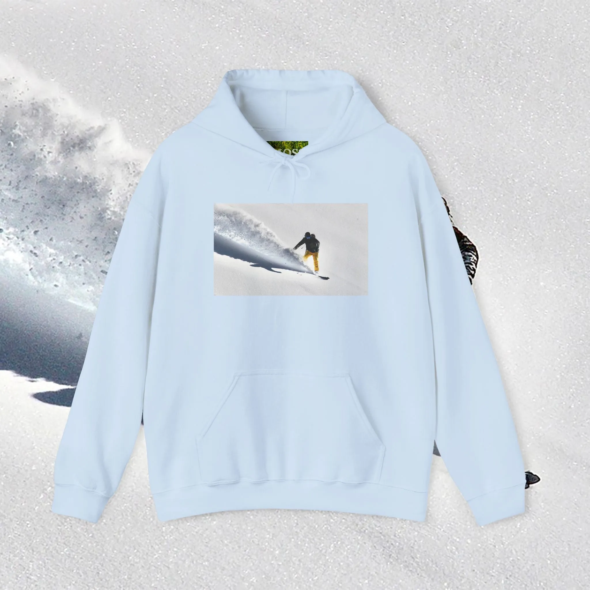 MOSS, Powder Surfer: Unisex Heavy Blend™ Hooded Sweatshirt