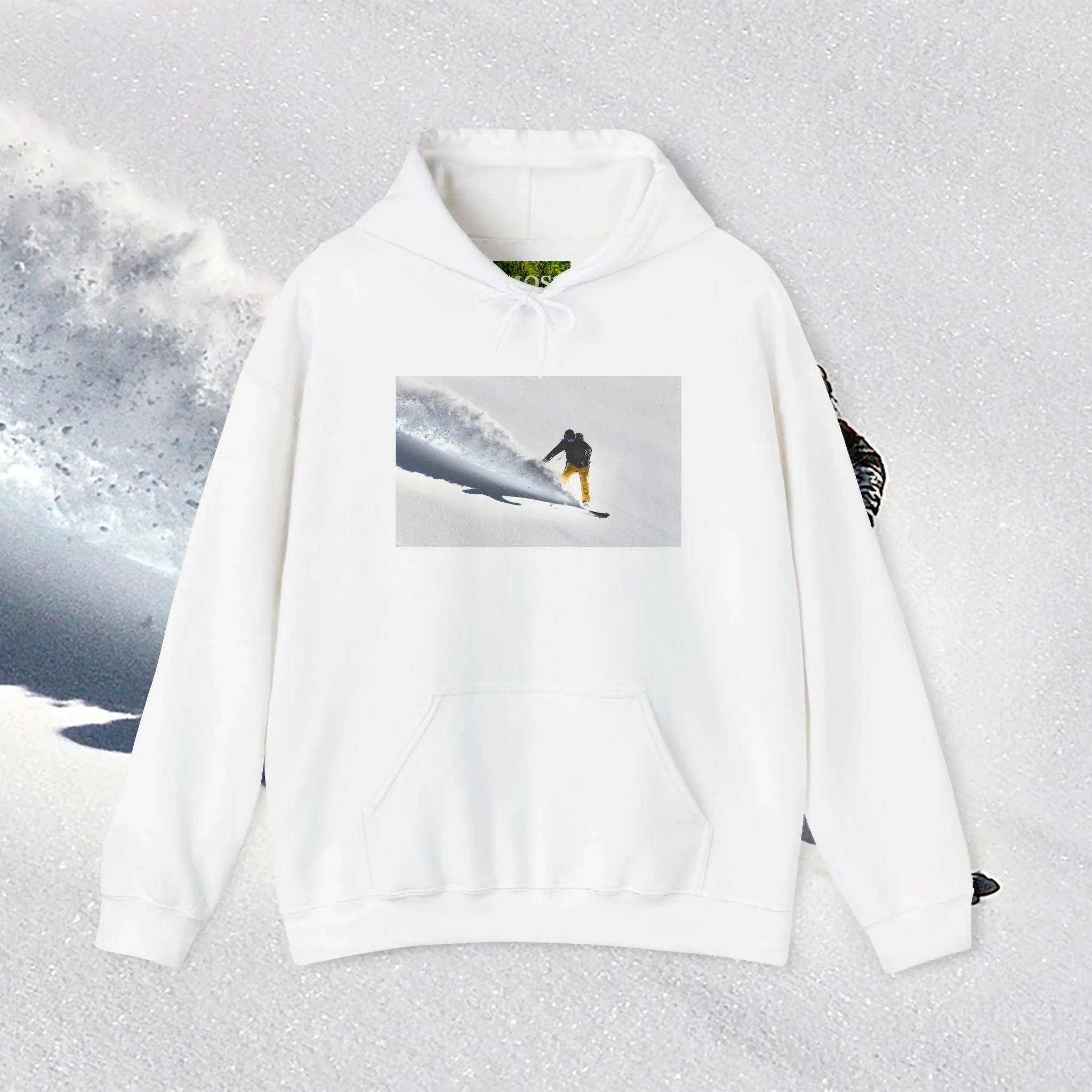 MOSS, Powder Surfer: Unisex Heavy Blend™ Hooded Sweatshirt