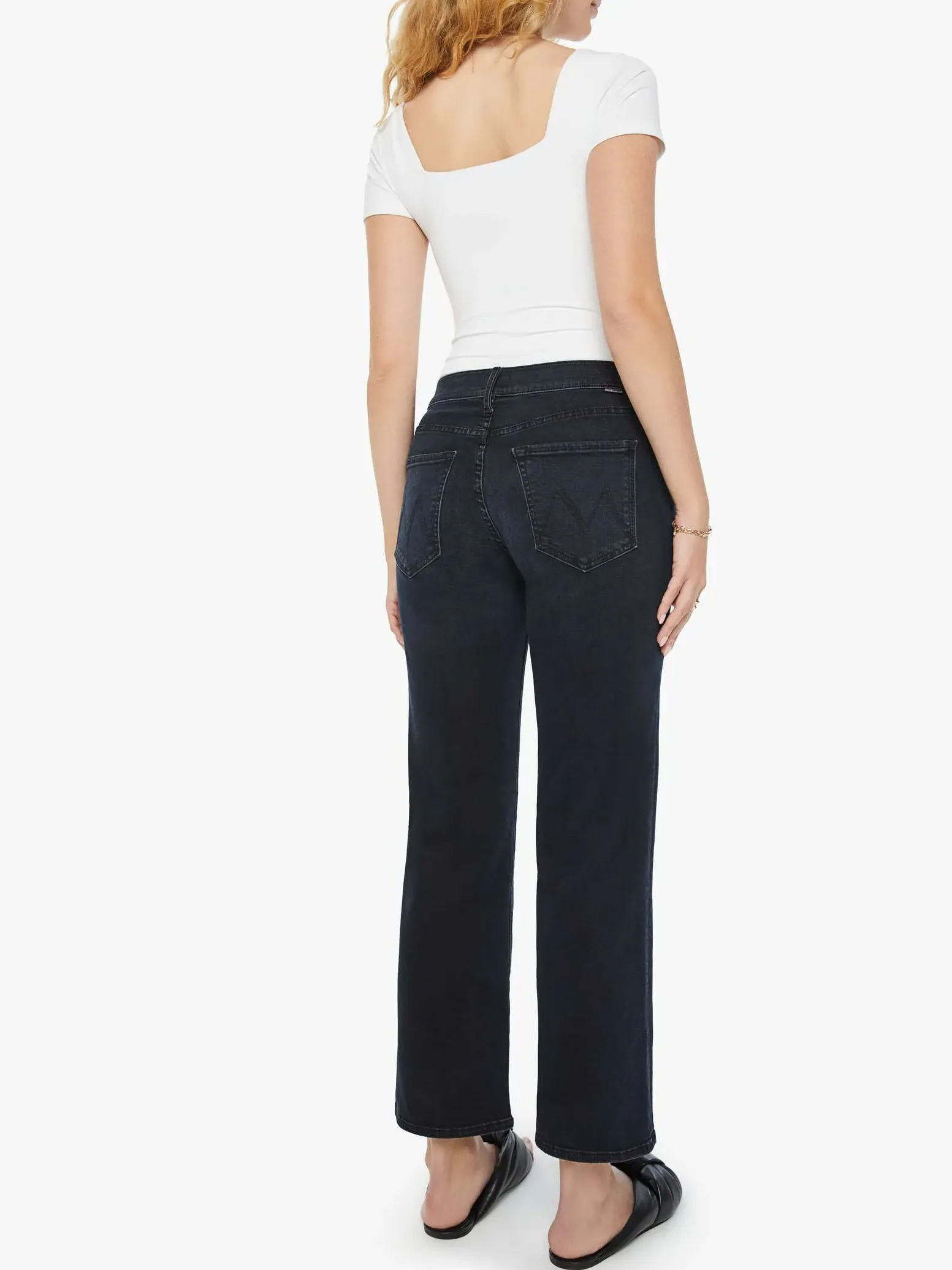 MOTHER - MID RISE RAMBLER ZIP ANKLE - ONE NIGHT IN VENICE