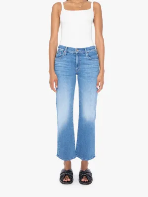 MOTHER - Mid Rise Rambler Zip Ankle - Out of the Blue